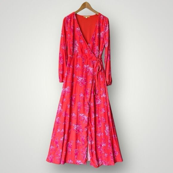 Gianni Bini Dresses & Skirts - 🎉5 for$40🎉Gianni Bini Maxi Long Wrap Dress Size S